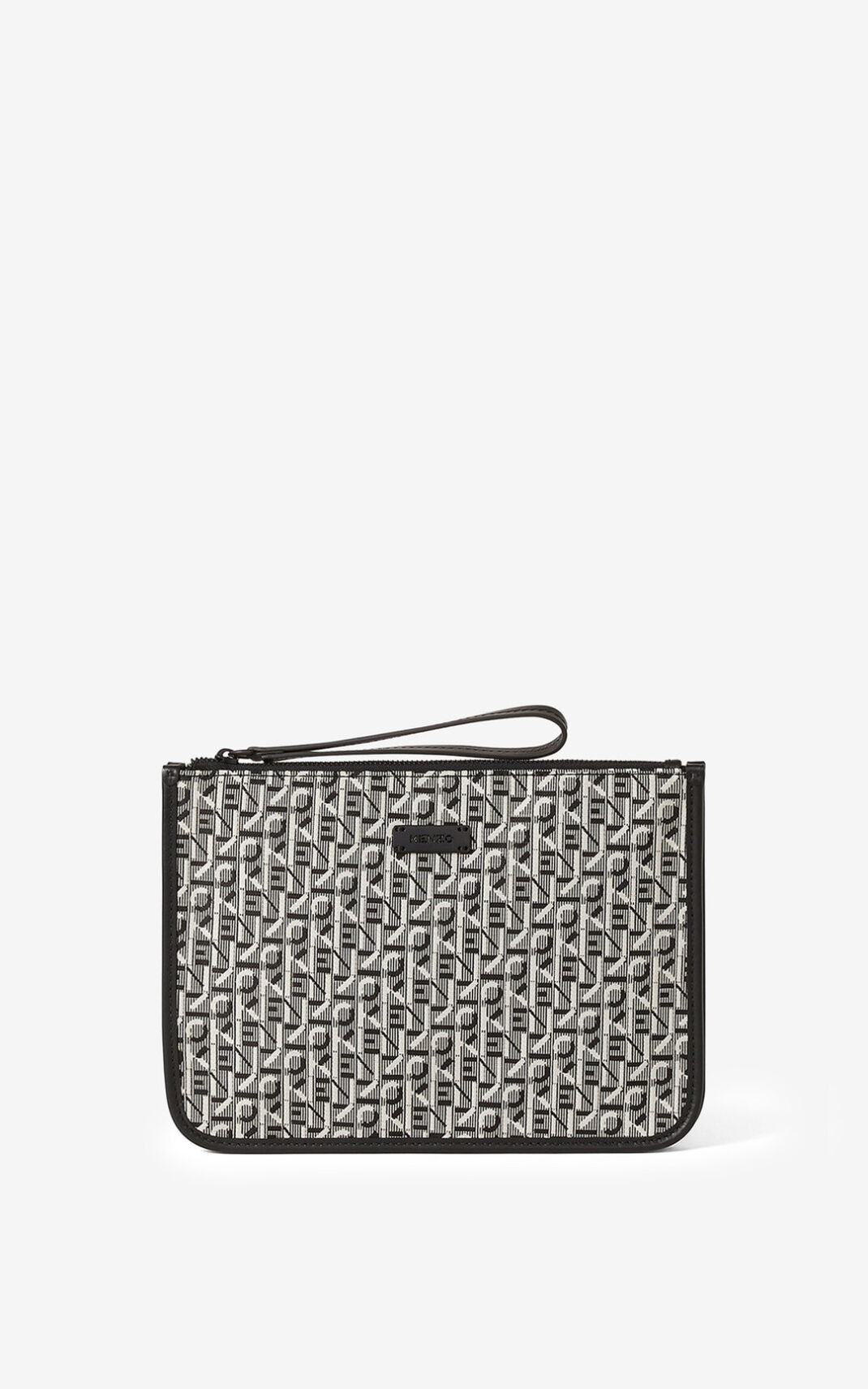 Kenzo Courier gusseted jacquard Kuvertväska Herr | 06312-BRZN